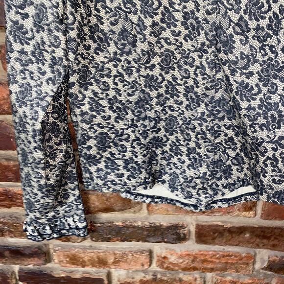 Equestrian Designs Vintage Lace Print Jacket & Pants Set Women's Size Medium - Picture 4 of 13